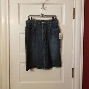 Denim Skirt Sz 12